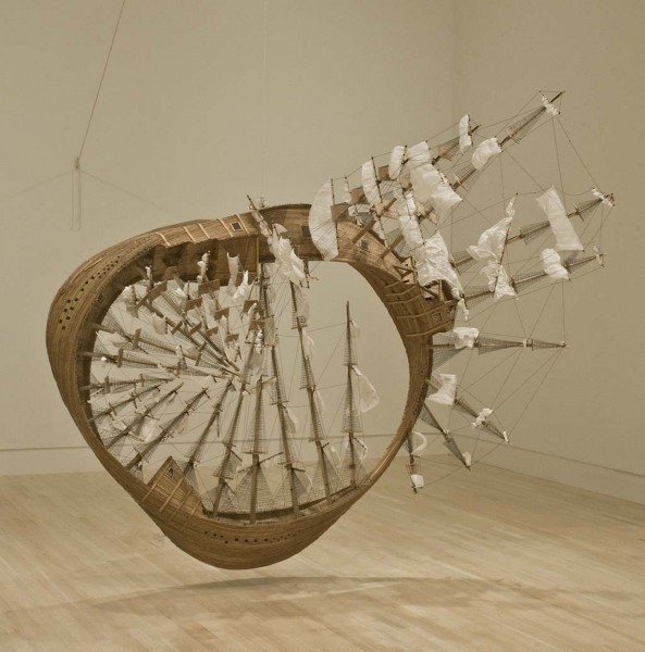 Tim Hawkinson Mobius Ship