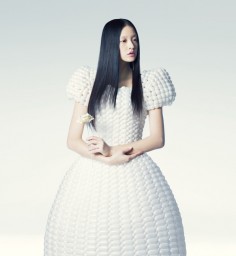 RIE HOSOKAI AND TAKASHI KAWADA BALLOON DRESS