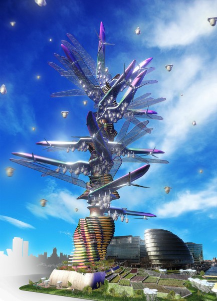 kevin chu  vertical + horizontal farm tower