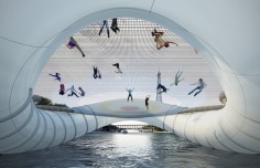 AZC Inflatable Trampoline Bridge