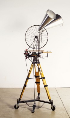 William Kentridge Sculpture bicycle wheel