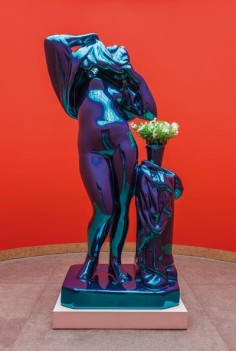 Jeff Koons metallic venus