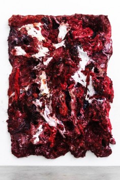 anish kapoor  paints fleshy resin silicone series