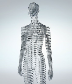 tokujin yoshioka transparent body installation
