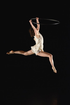 Gabrielle Revlock dancing with Hoop