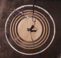 Joseph DeLappe circle drawing surveillance system